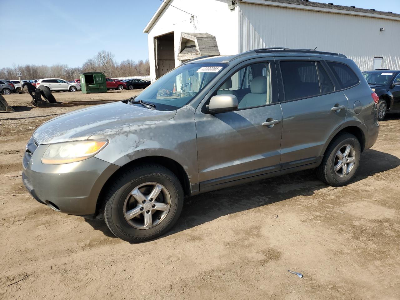 2007 Hyundai Santa Fe Gls en Venta en Portland, MI - Normal Wear