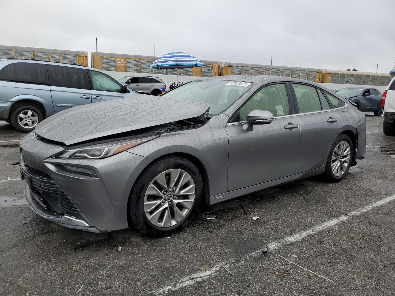 2022 Toyota Mirai Le zu verkaufen in Van Nuys, CA - Rear End