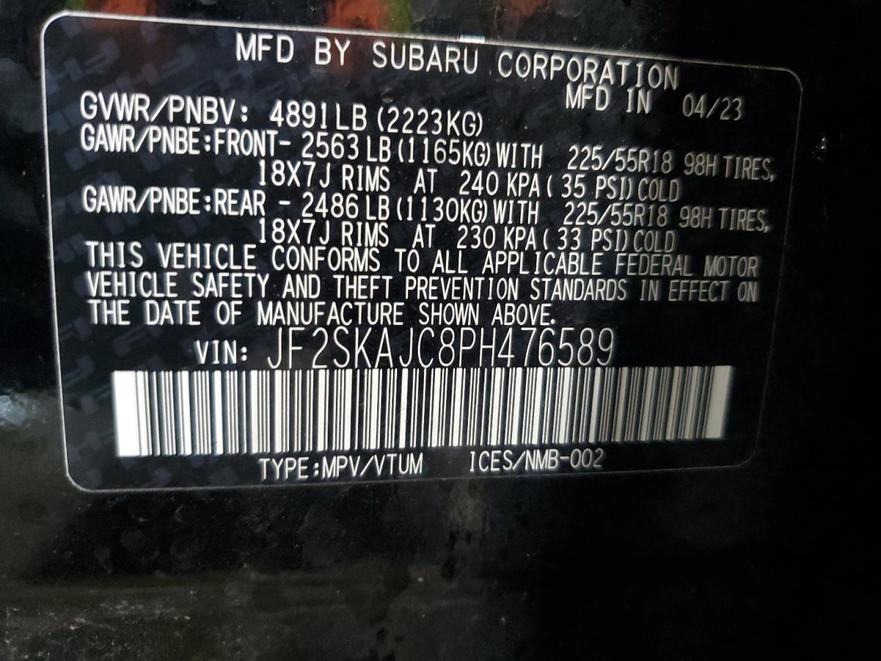 2023 Subaru Forester - Image 14