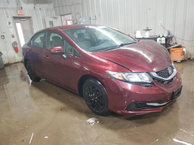  HONDA CIVIC 2015 Бордовый