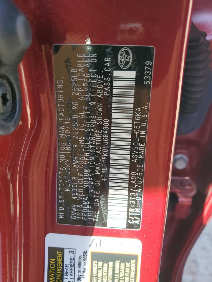 2017 Toyota Camry - Image 12