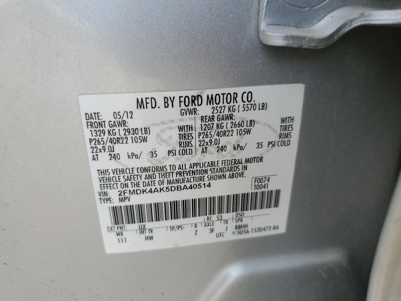 2013 Ford Edge - Image 13