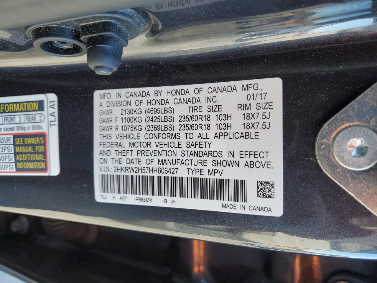 2017 Honda CR-V - Image 15