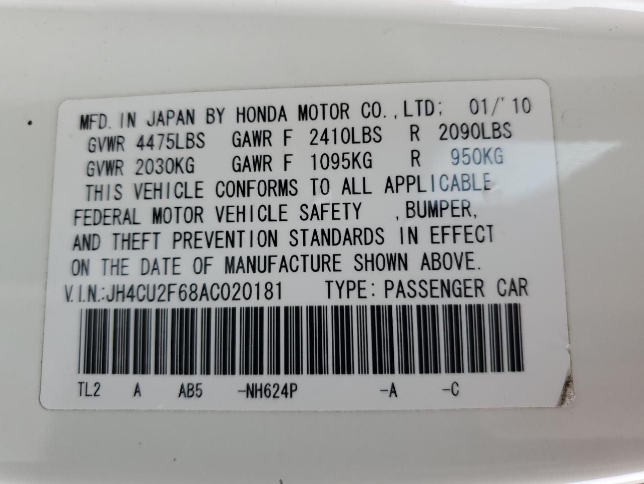 2010 Acura TSX - Image 13