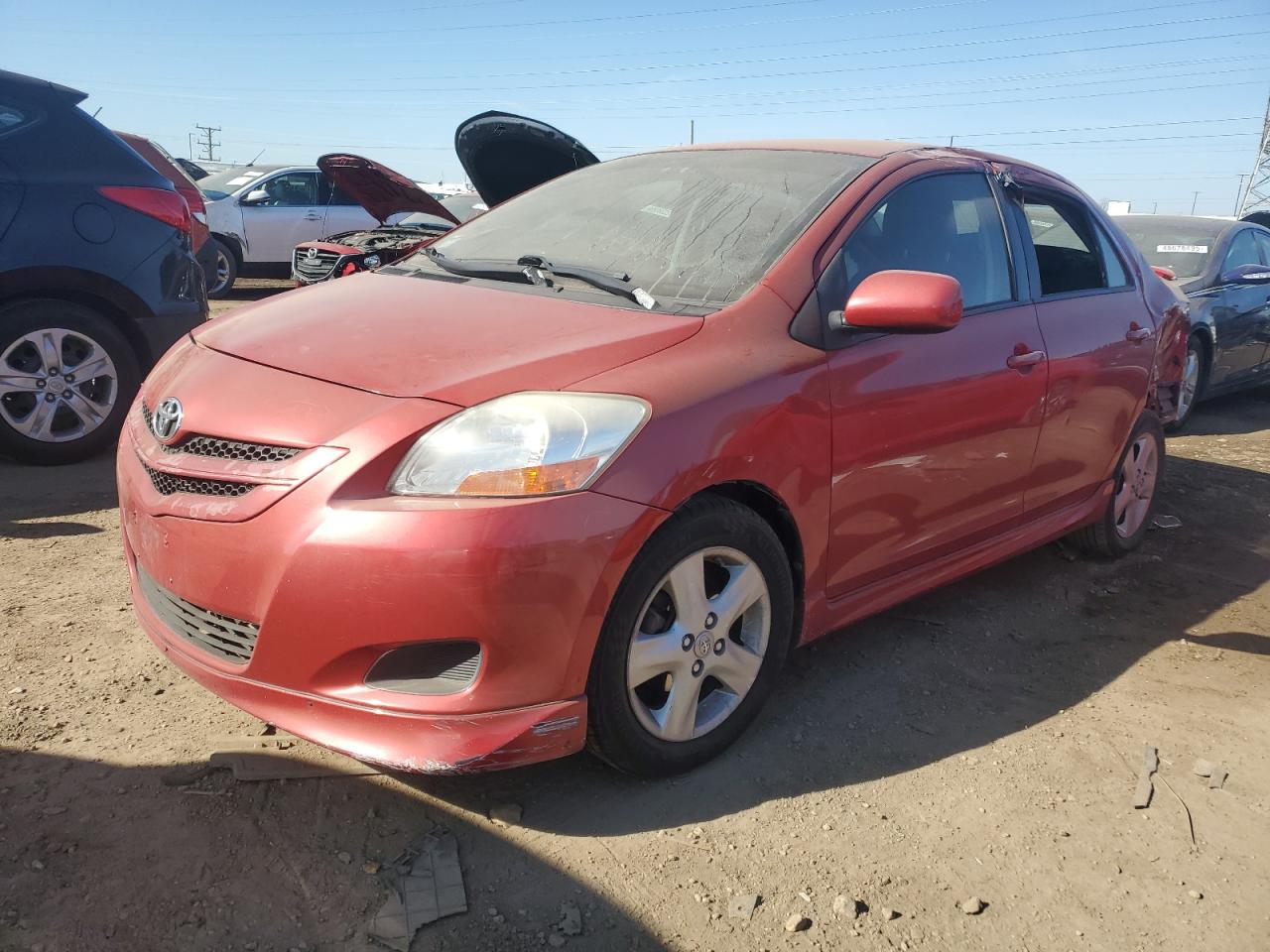 2008 Toyota Yaris للبيع في Elgin، IL - Rear End