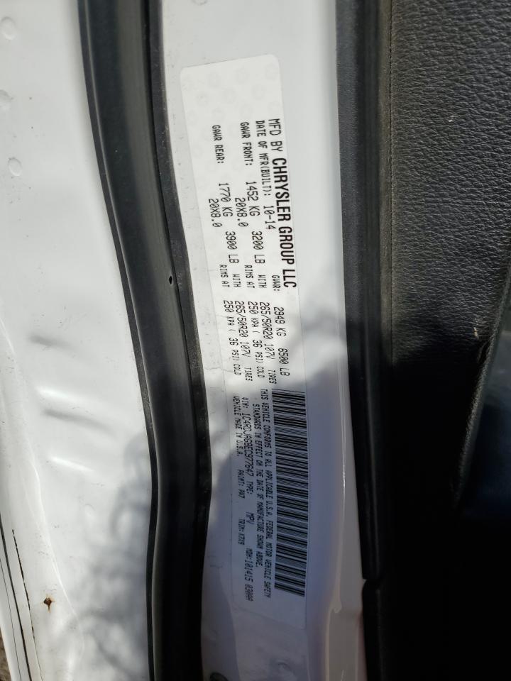 2014 Dodge Durango Sxt VIN: 1C4RDJAG8EC977647 Lot: 51115875