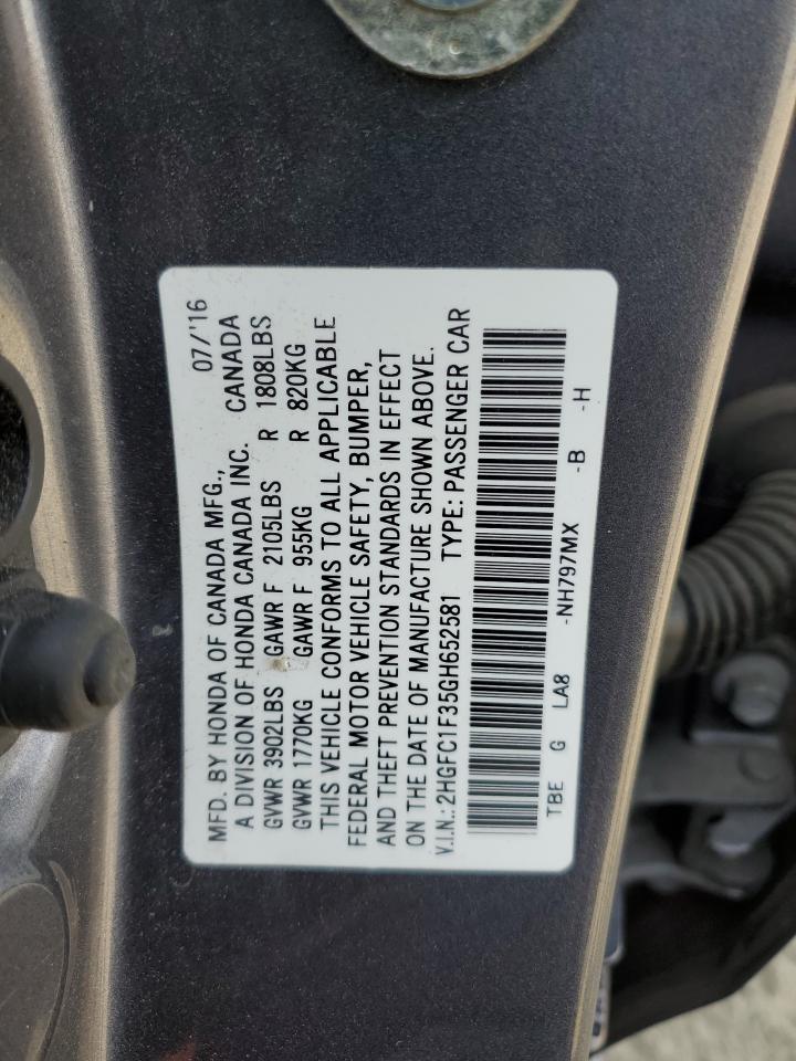 2016 Honda Civic - Image 14