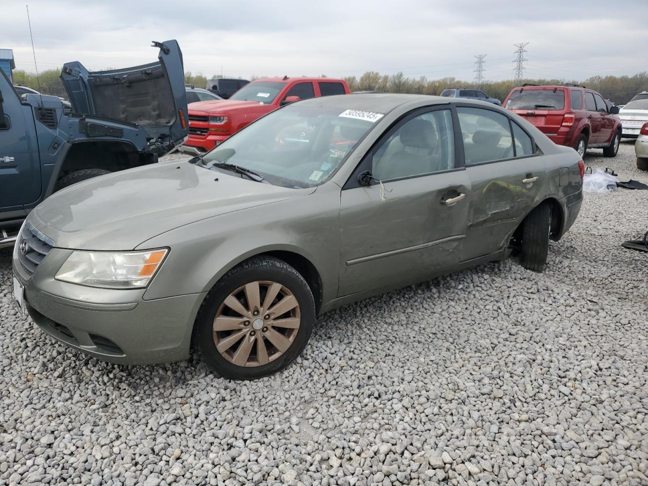 2010 Hyundai Sonata Gls de vânzare în Memphis, TN - Side
