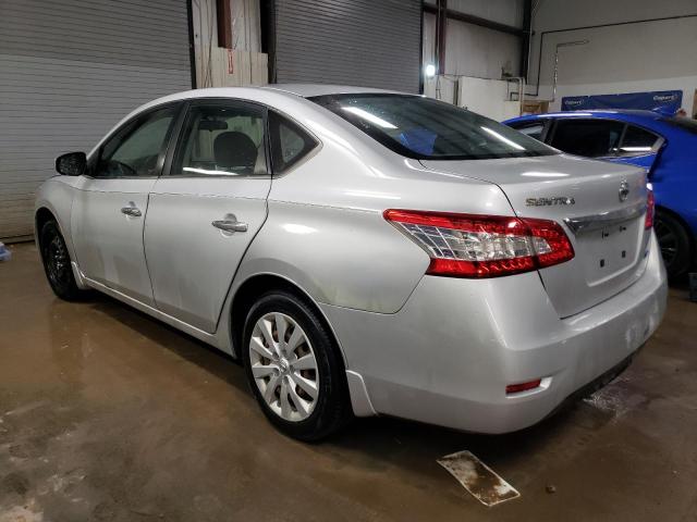  NISSAN SENTRA 2013 Серебристый
