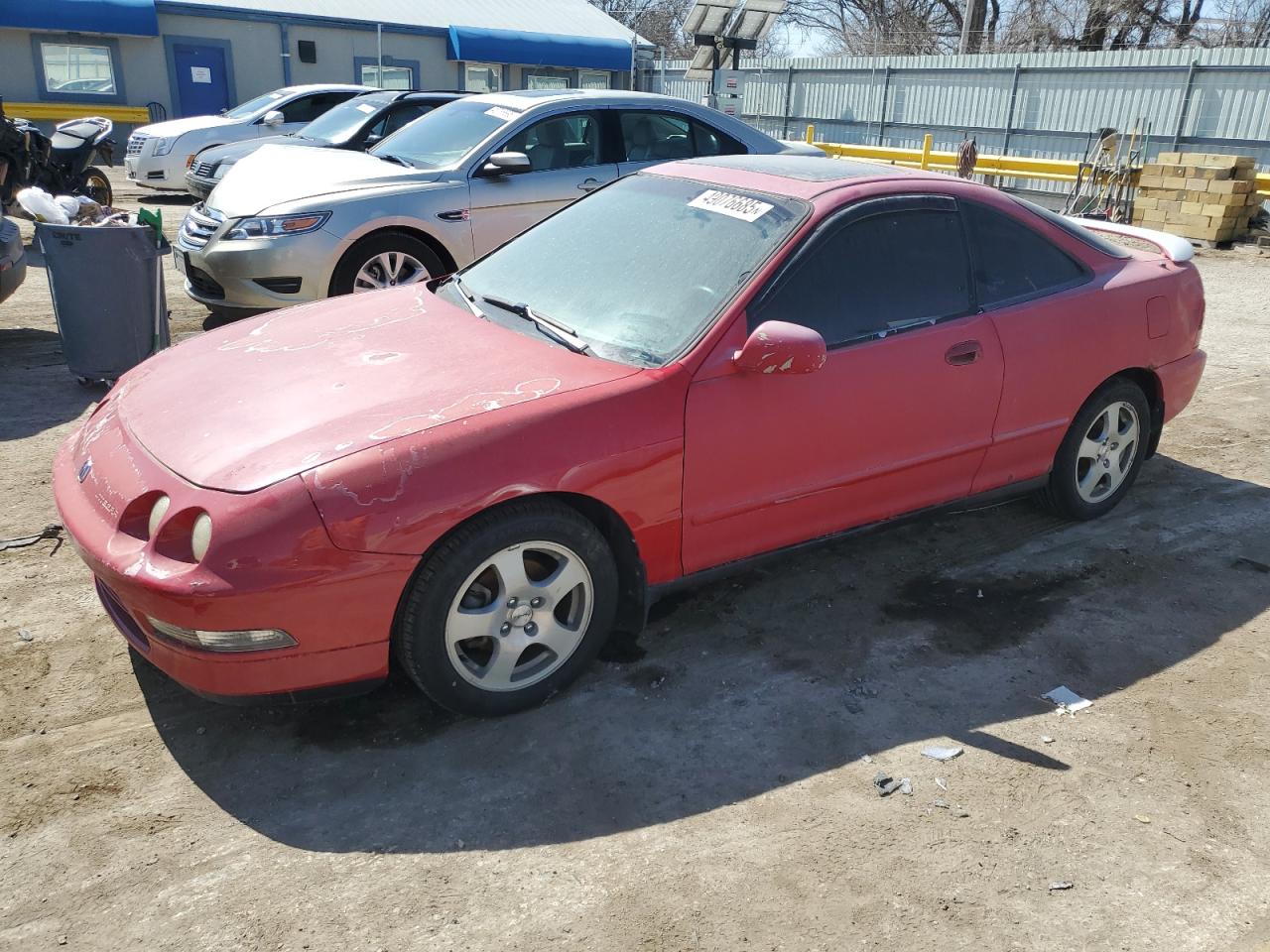 1995 Acura Integra Gsr red hatchback gas JH4DC2384SS007173 photo #1