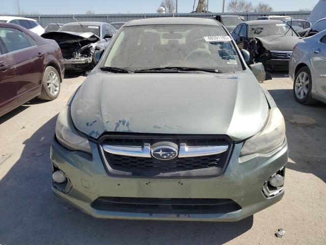 Sedans SUBARU IMPREZA 2014 Zielony