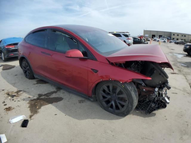  TESLA MODEL X 2023 Красный