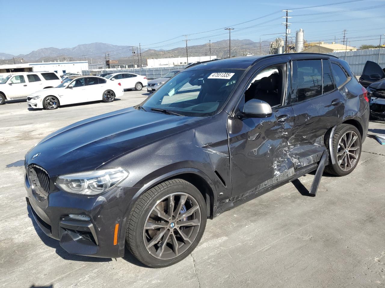 2018 BMW X3 xDrivem40I VIN: 5UXTS3C50J0Z01109 Lot: 47551335