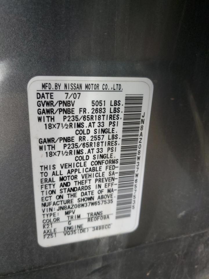 2007 Nissan Murano - Image 13