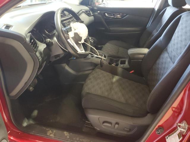  NISSAN ROGUE 2018 Czerwony