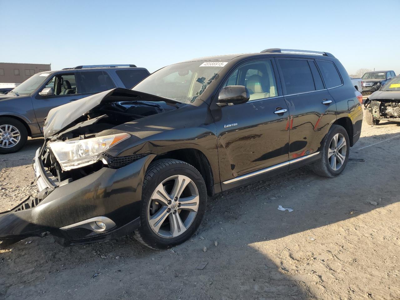 2011 Toyota Highlander Limited de vânzare în Kansas City, KS - Front End