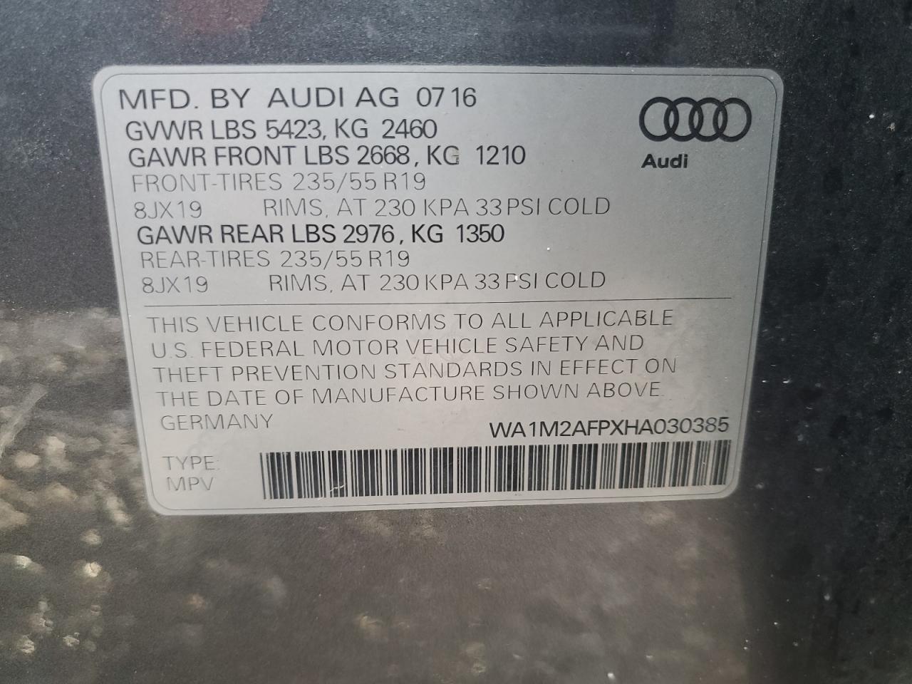 2017 Audi Q5 - Image 15