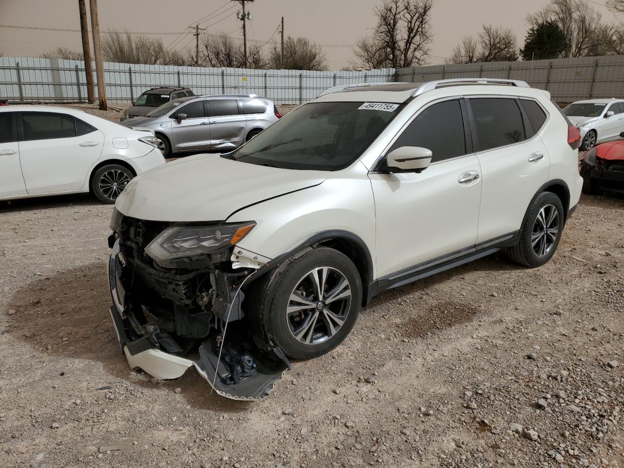 2017 Nissan Rogue S იყიდება Oklahoma City-ში, OK - Front End