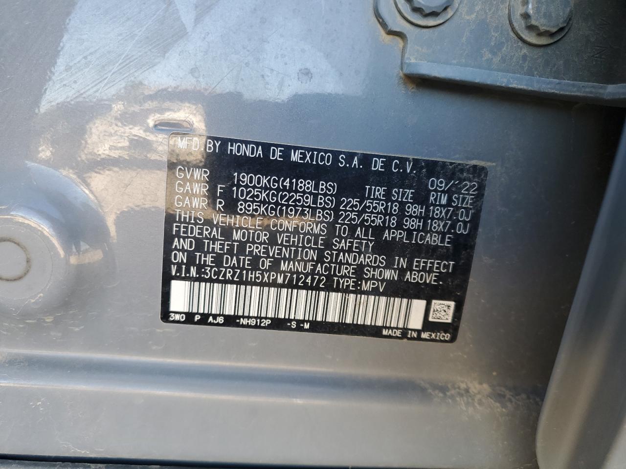 2023 Honda HR-V - Image 15