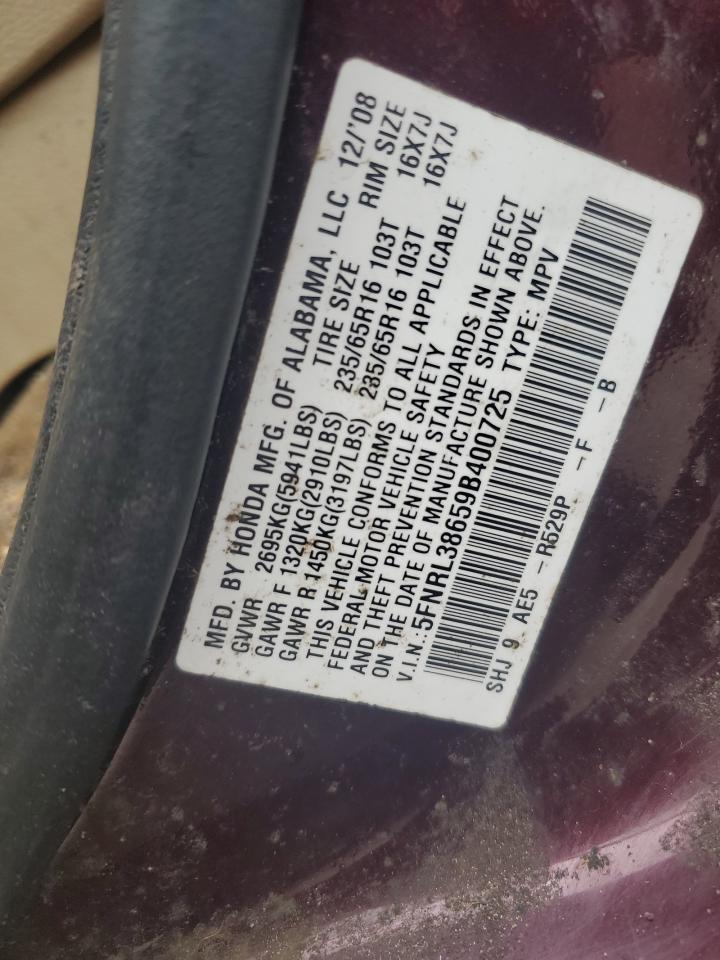 2009 Honda Odyssey - Image 13