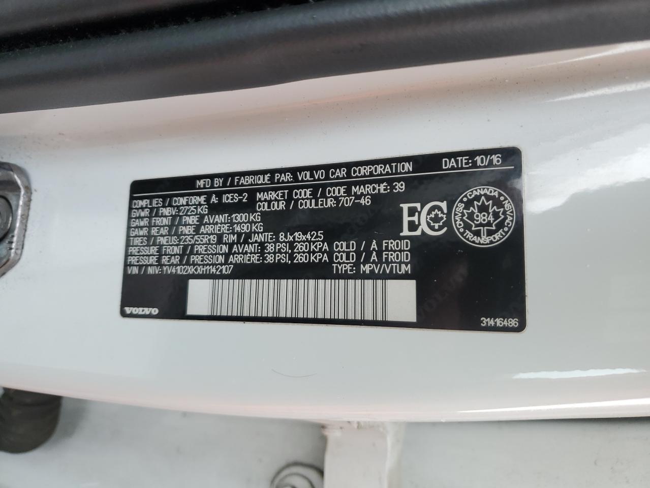 2017 Volvo XC90 - Image 14