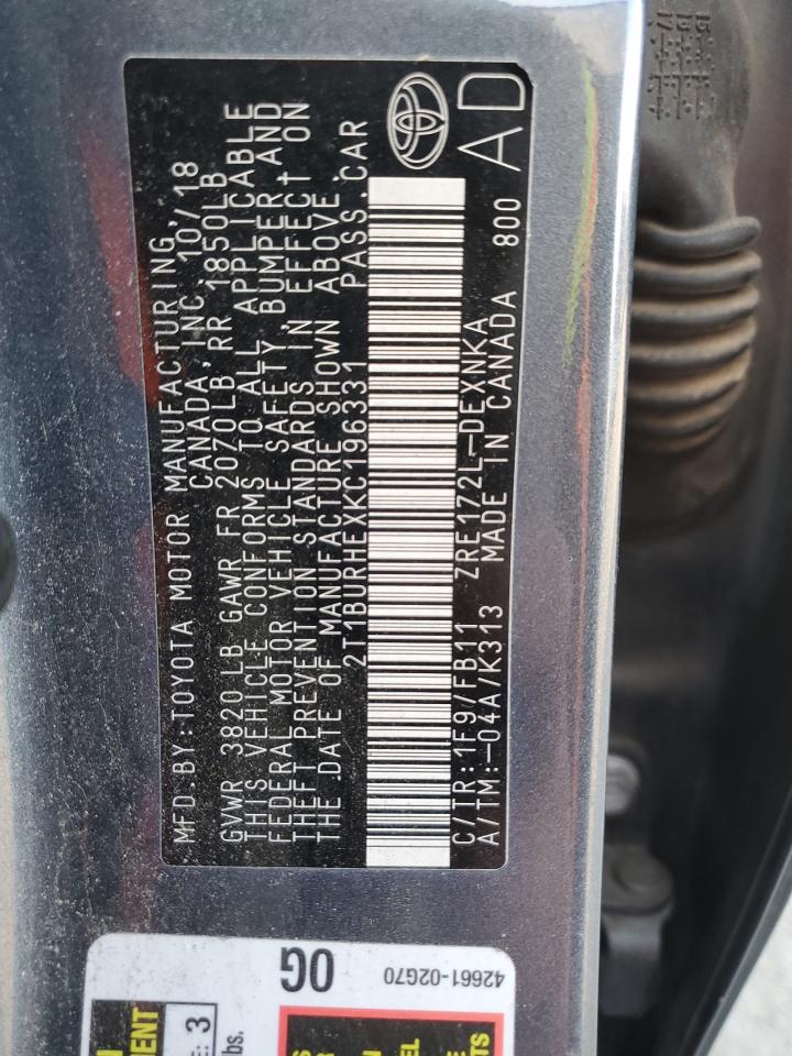 2019 Toyota Corolla - Image 12