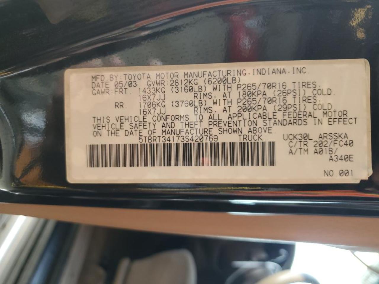 2003 Toyota Tundra - Image 12