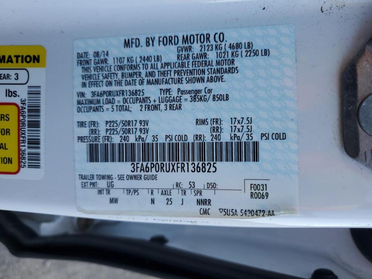 2015 Ford Fusion - Image 12