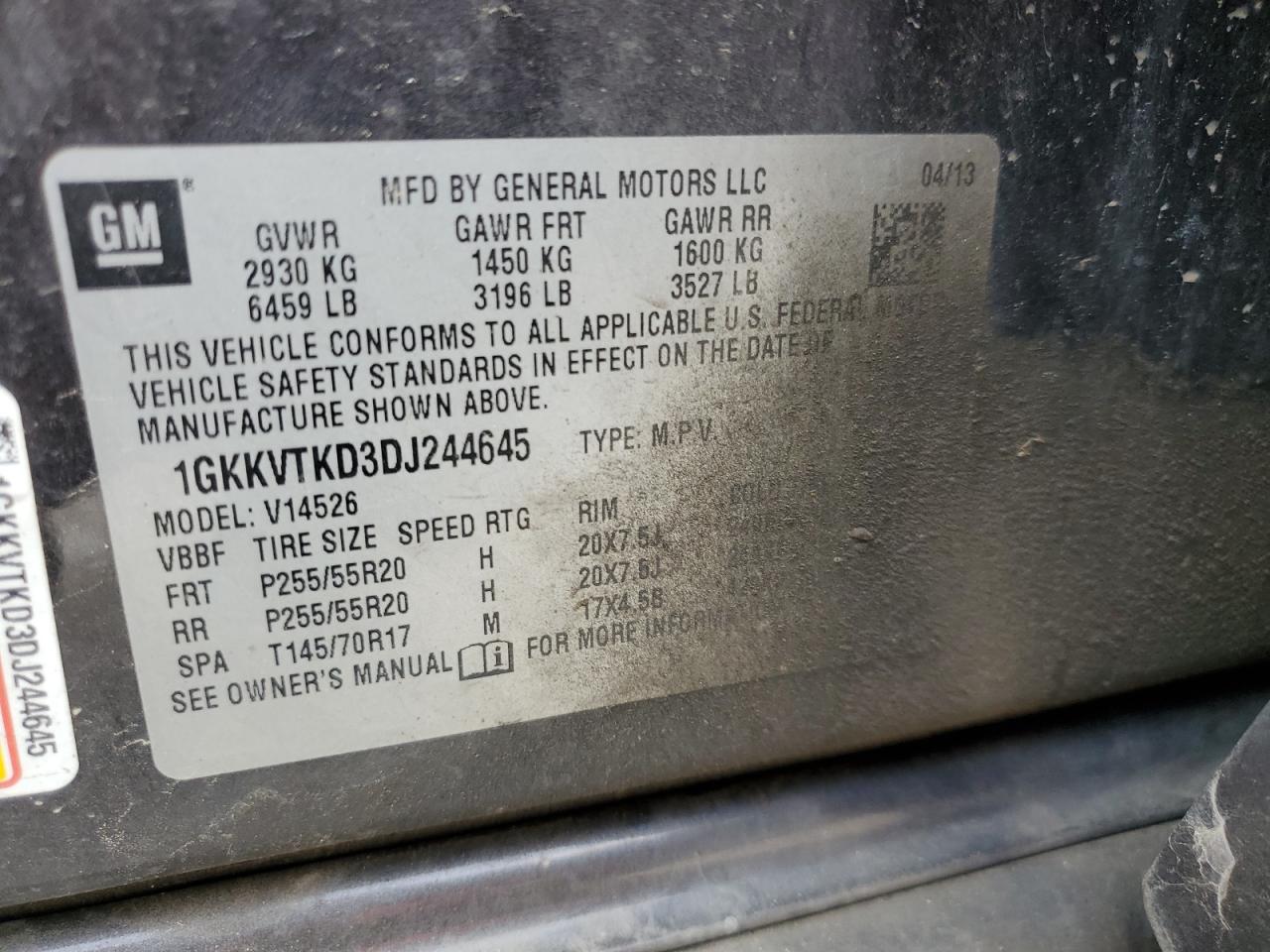 2013 GMC Acadia - Image 14