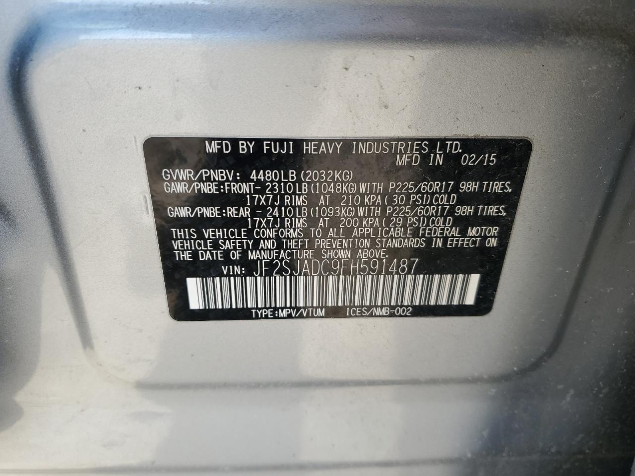 2015 Subaru Forester - Image 14