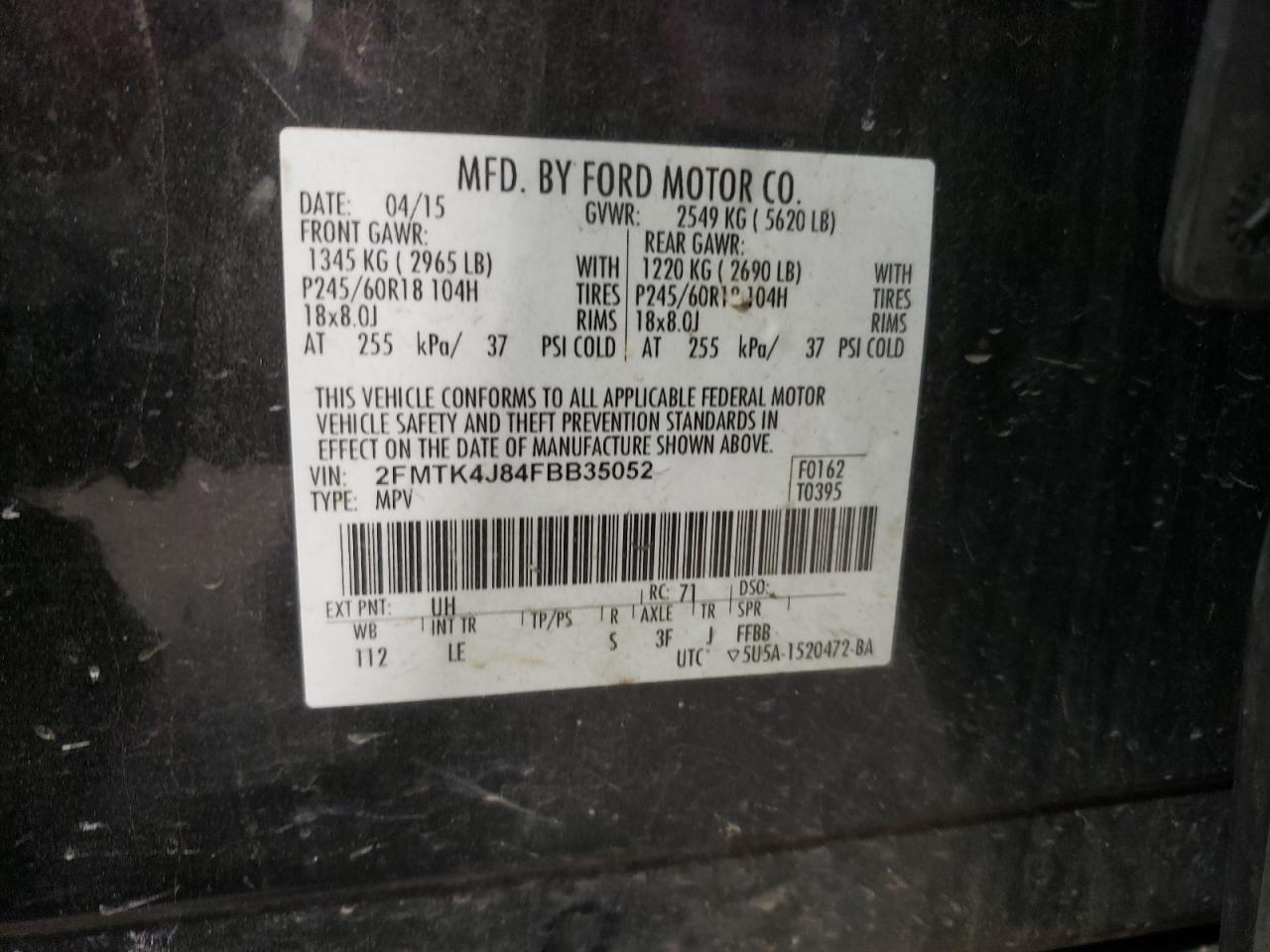 2015 Ford Edge - Image 13