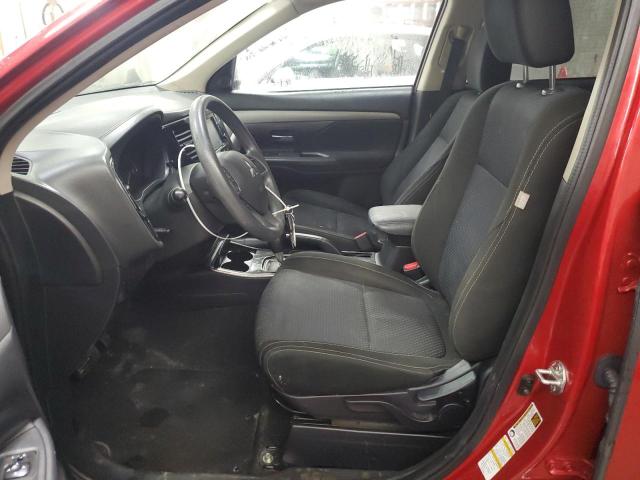  MITSUBISHI OUTLANDER 2018 Red