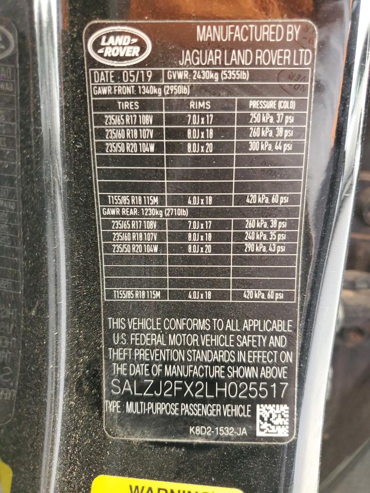 2020 Land Rover Range Rover - Image 13