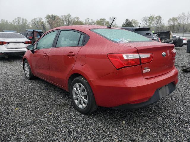 Sedans KIA RIO 2017 Czerwony