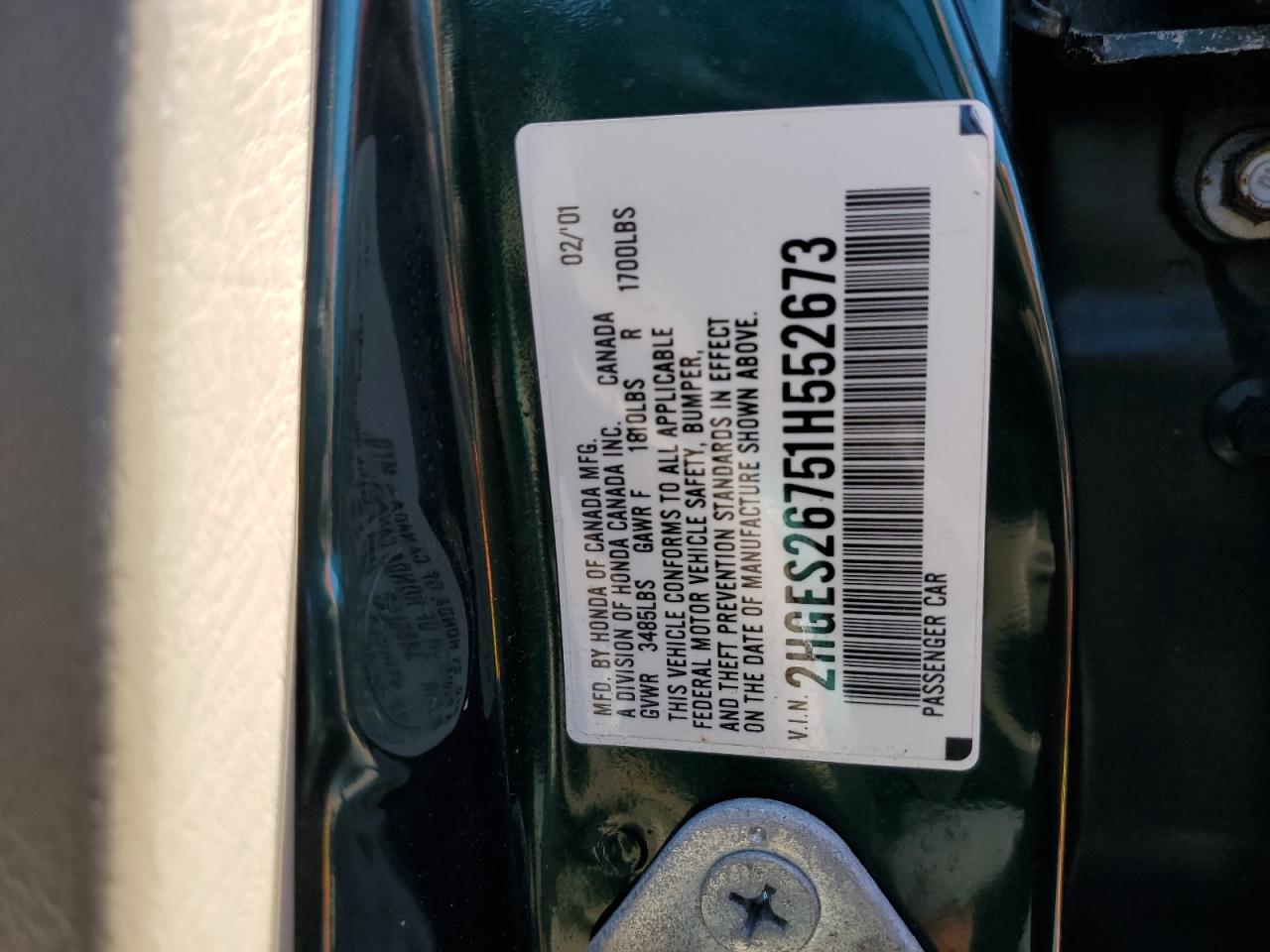 2001 Honda Civic - Image 13