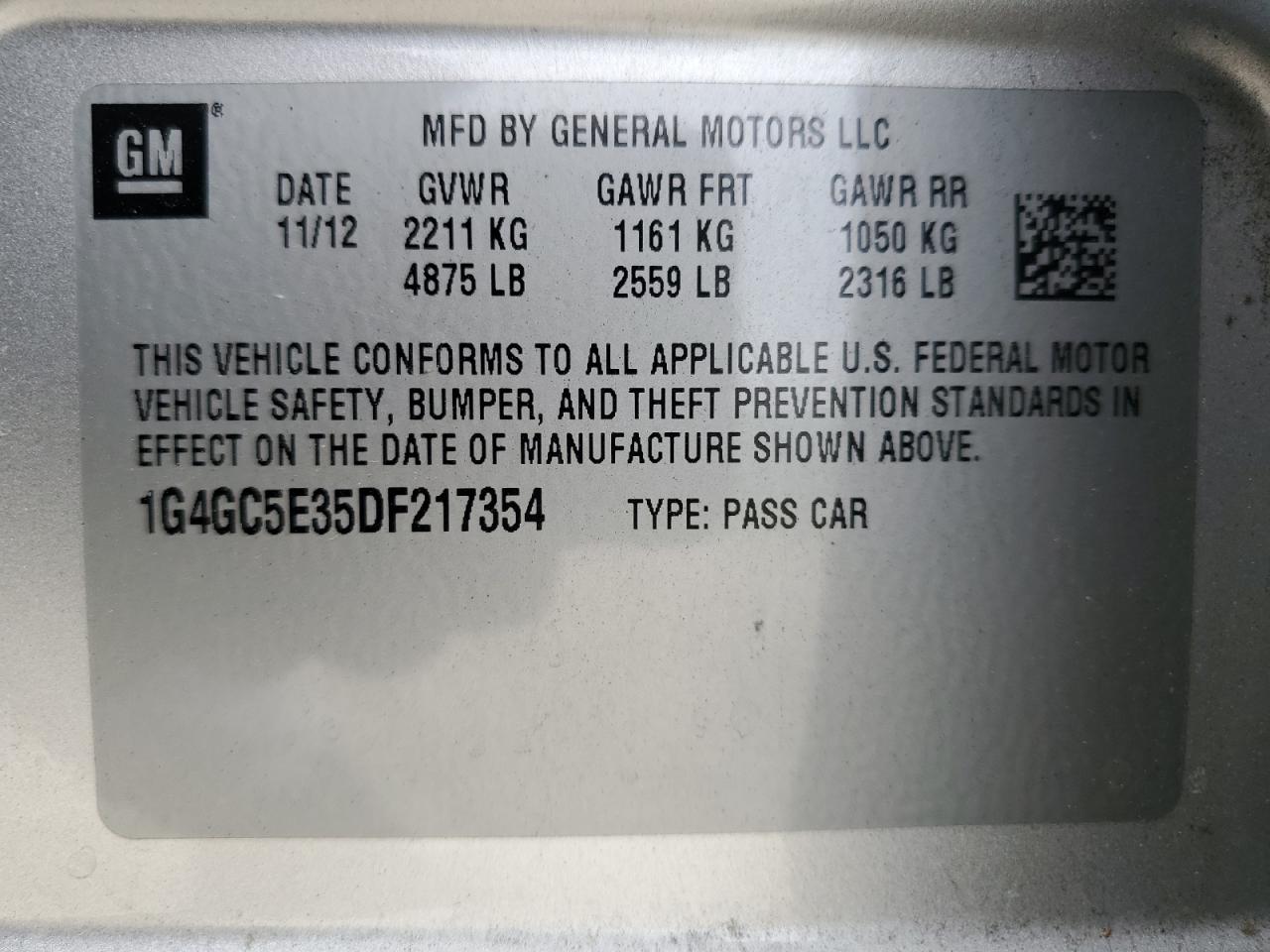 2013 Buick LaCrosse - Image 12