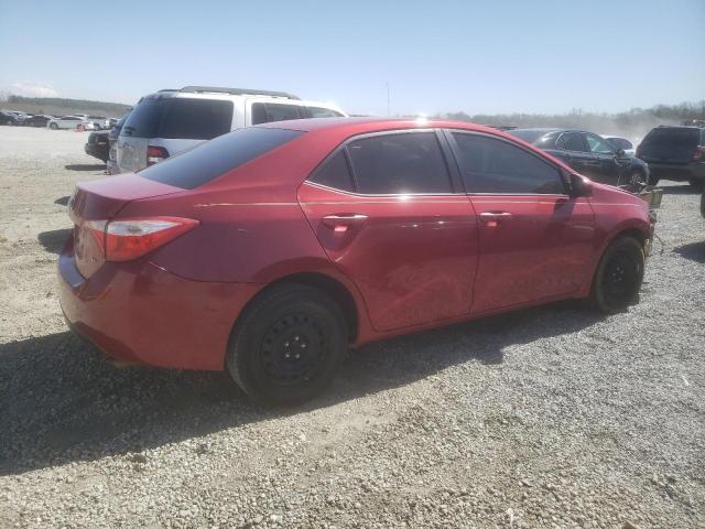  TOYOTA COROLLA 2014 Red