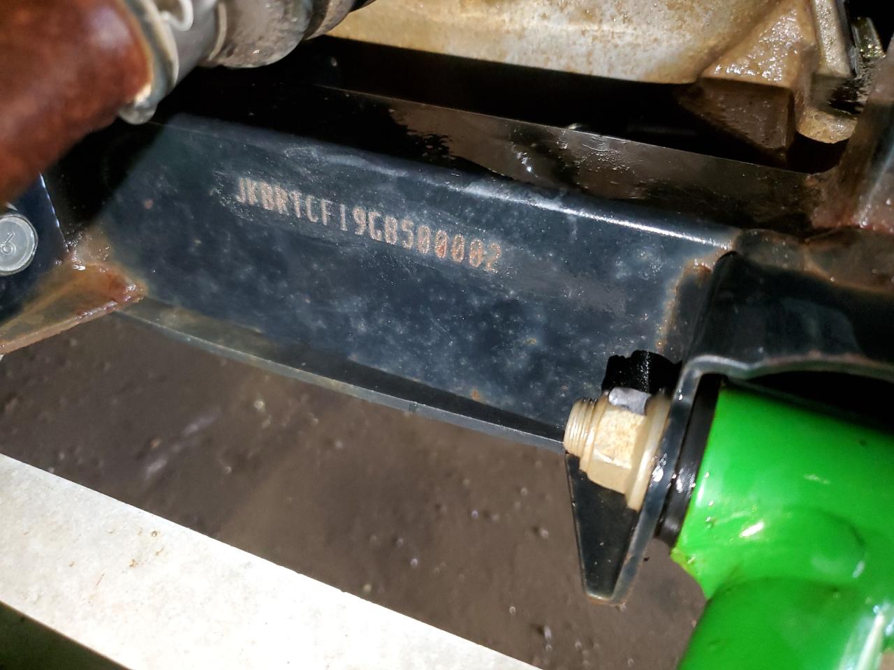 2016 Kawasaki Krt800 F VIN: JKBRTCF19GB500002 Lot: 49293315