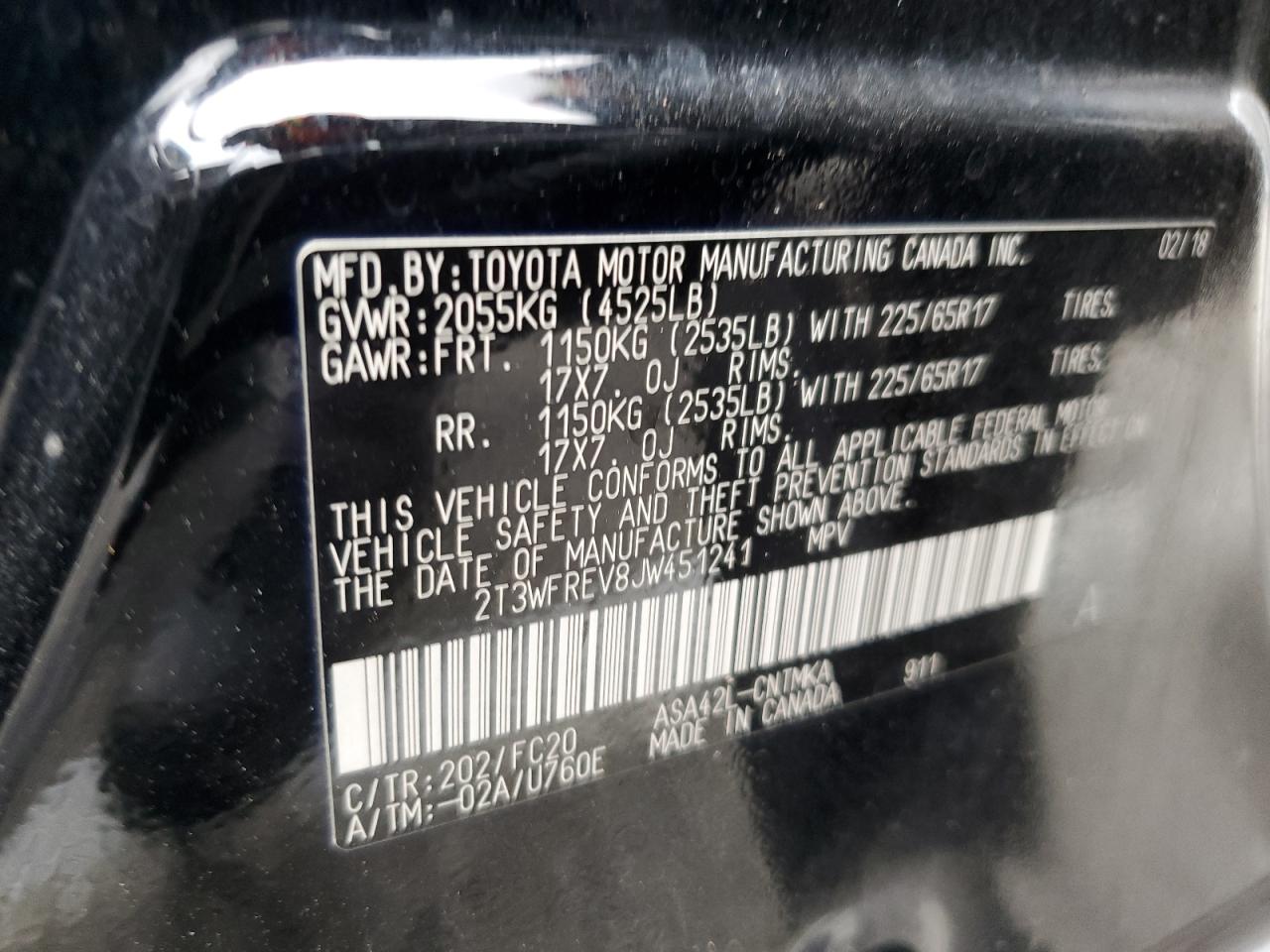 2018 Toyota RAV 4 - Image 15