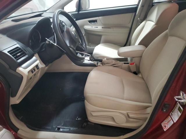 Паркетники SUBARU XV 2013 Красный