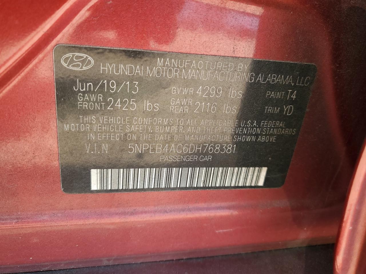 2013 Hyundai Sonata - Image 12
