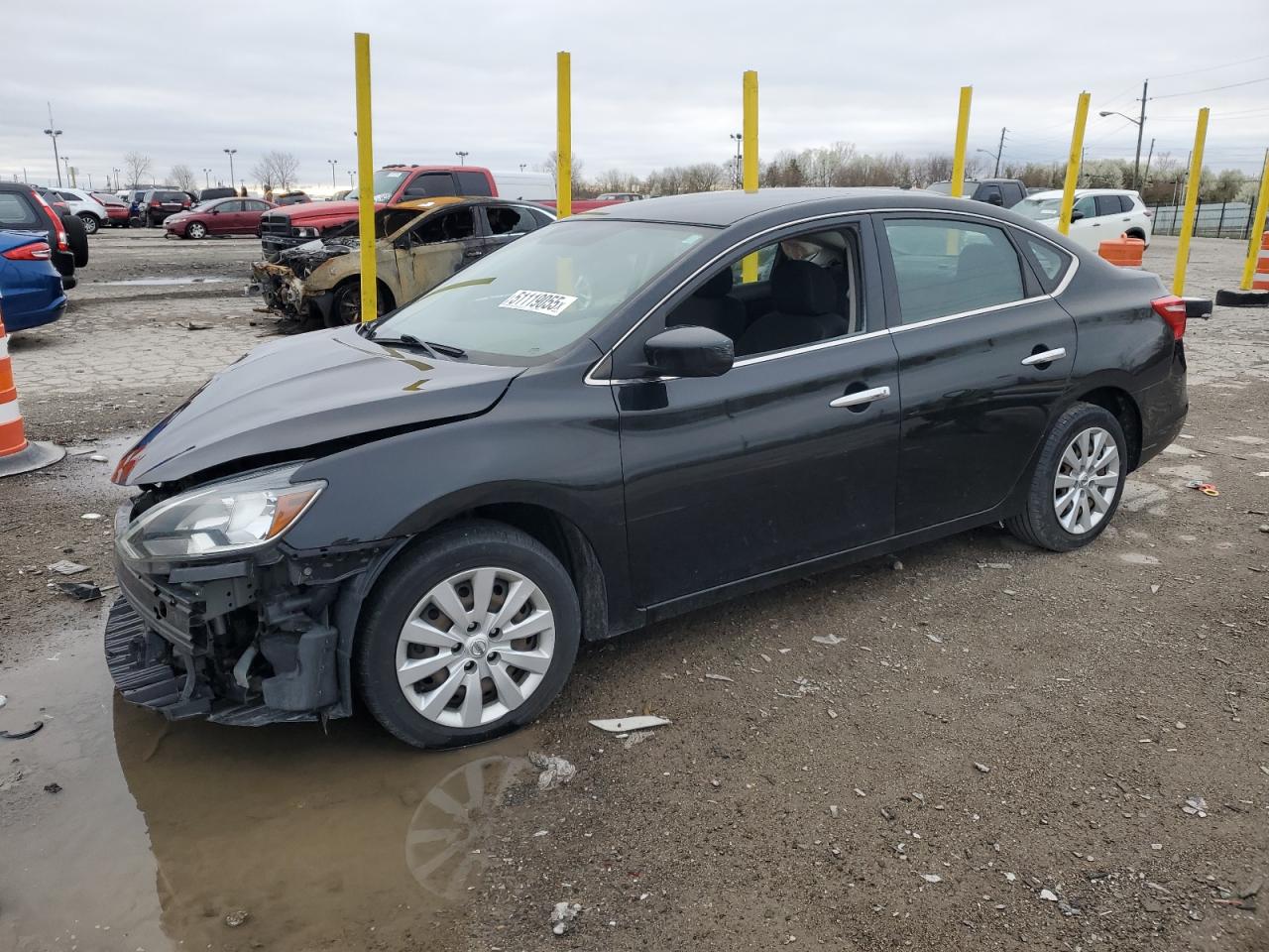 2019 Nissan Sentra S de vânzare în Indianapolis, IN - Front End