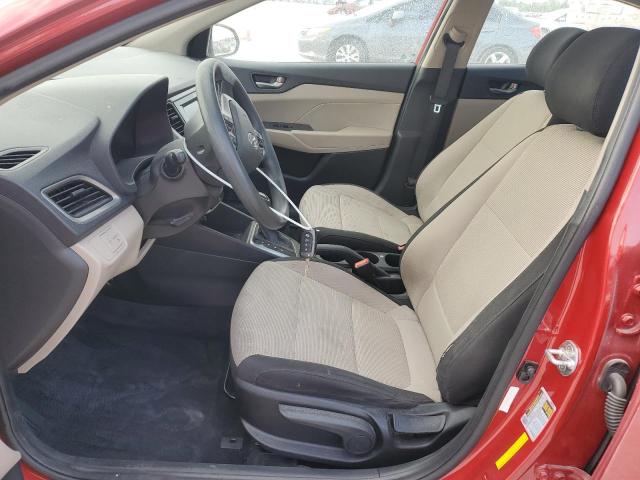  HYUNDAI ACCENT 2019 Красный