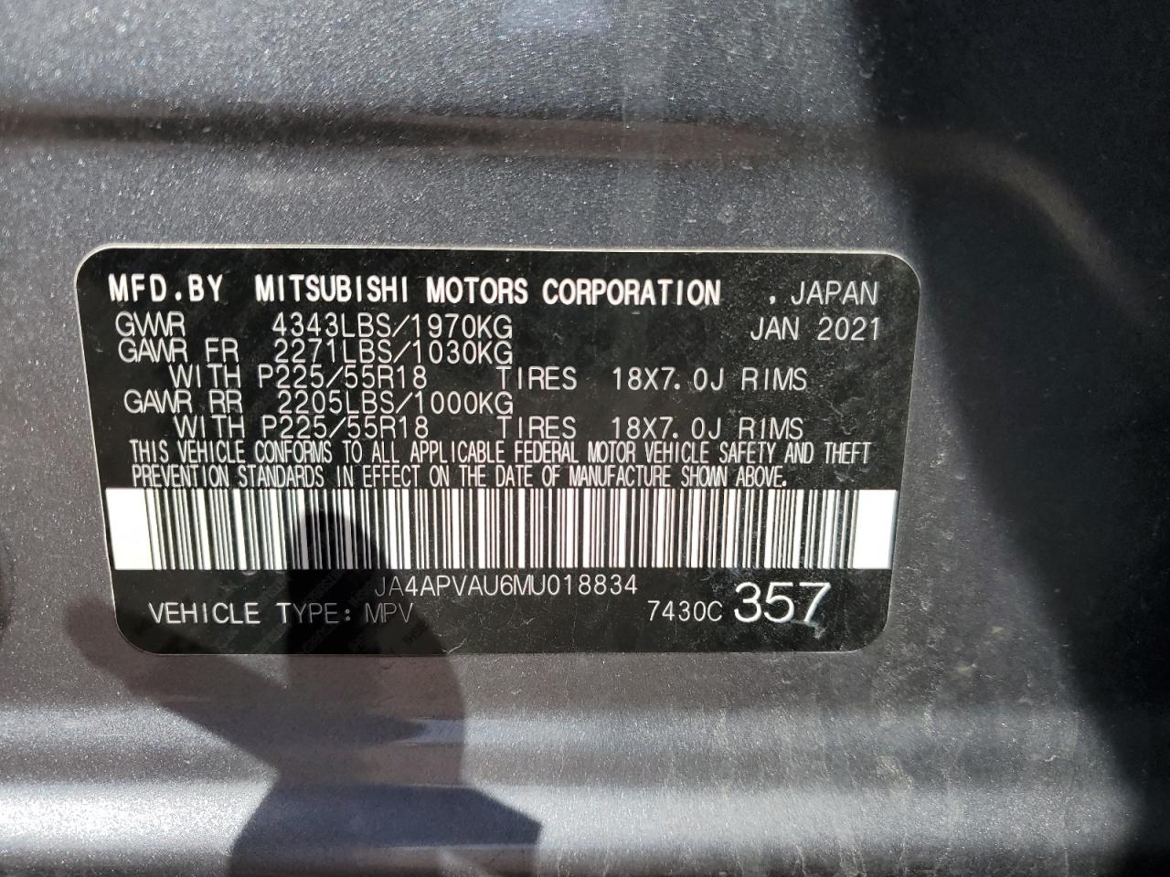 2021 Mitsubishi Outlander - Image 15