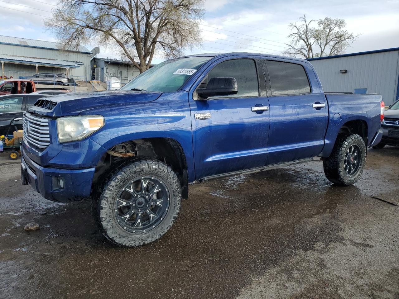 2014 Toyota Tundra Crewmax Platinum продається в Albuquerque, NM - Front End