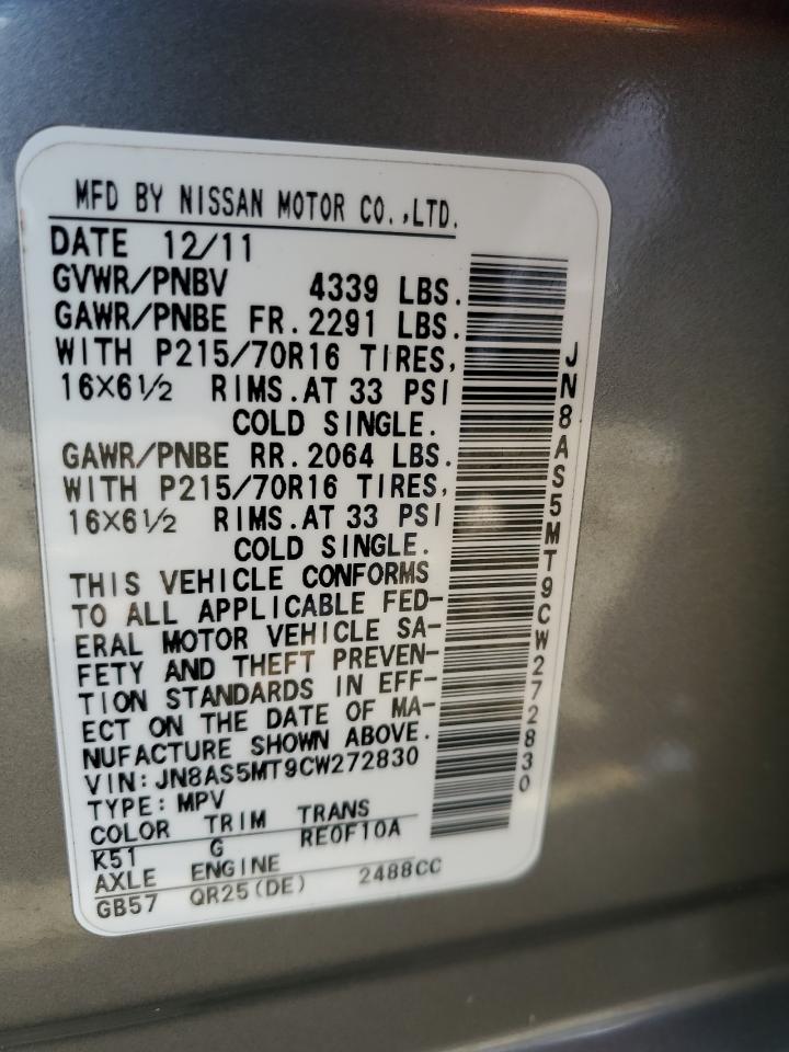 2012 Nissan Rogue - Image 13