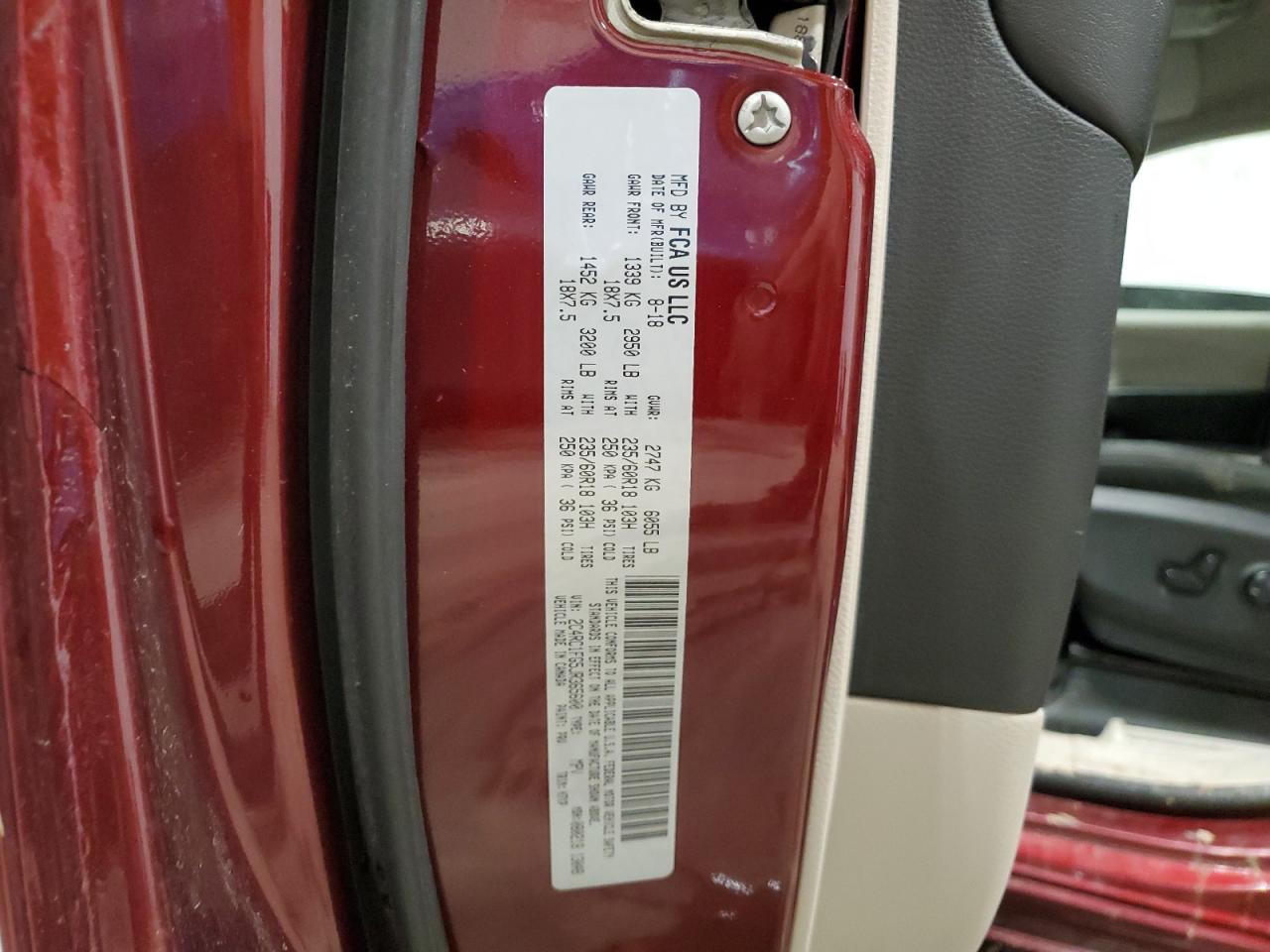 2018 Chrysler Pacifica - Image 13