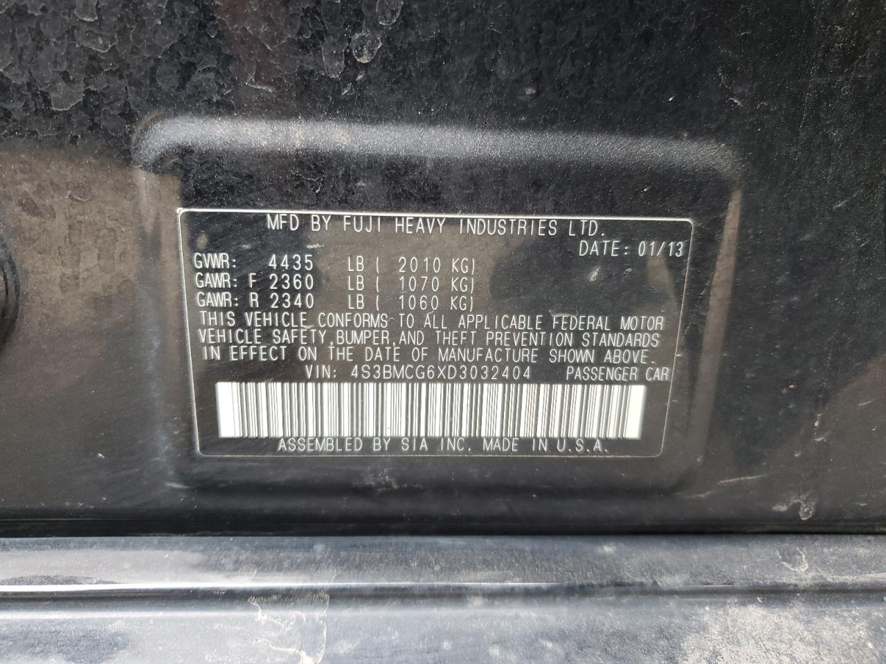 2013 Subaru Legacy - Image 14