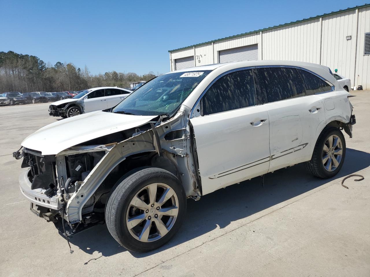 2016 Acura Mdx Advance للبيع في Gaston، SC - Front End