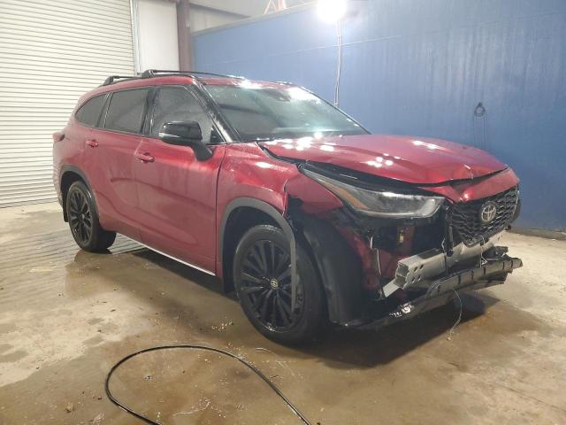  TOYOTA HIGHLANDER 2023 Czerwony